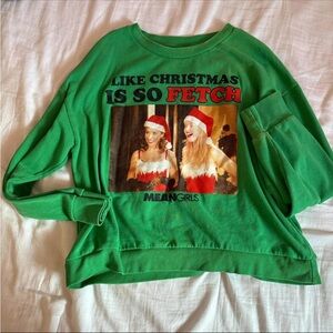 Green Mean Girls Christmas Sweater